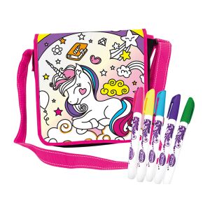 Geantă de colorat Unicorn cu markere - Nonbrand Jocuri si jucarii creative