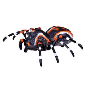 Fekete és narancssárga távirányítós pók játék gőzzel, RC0636, Jokomisiada - Nonbrand Interaktív gyerek játék