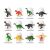 Dinoszaurusz Kiásó Készlet - 12 Tojás: Rôzne figúrky dinosaurov vo vykopávacích vajciach