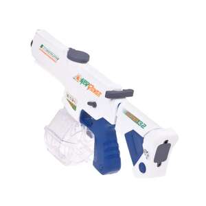 Widok z boku na elektryczny pistolet wodny New Power z 350ml zbiornikiem - Pistolet na wodę
