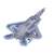F-22 Raptor lopakodó vadászrepülő 1:100 méretarányú építőkocka modell