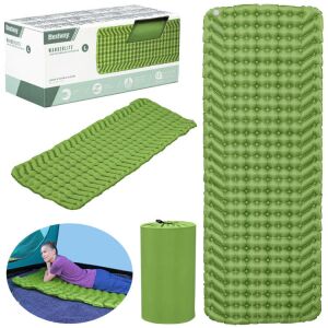 Collage von Produktaufnahmen der Bestway WanderLite Campingmatte - Bestway