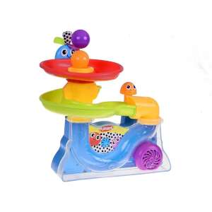 Playskool Zenélő Csúszda Labdákkal, színes játék baba és kisgyermek számára, csúszdával, labdákkal és vidám hangokkal - Golyópálya