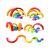 Montessori Regenbogen Stapelspielzeug Beispiele