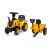 Chipolino CAT Traktor Bébitaxi - Sárga - 12-36 hónap 109755932