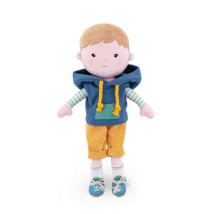 Petite&Mars Max plush doll with hoodie, soft toy for infants - Baba and Dollhouse