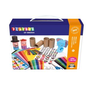 Playbox Kreatív Rajz-Festő-Építő Készlet gyerekeknek - Kreatív szett - Playbox