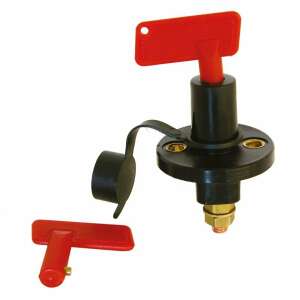 Battery disconnect switch with two keys, 300A, 12/24V - Light Switch