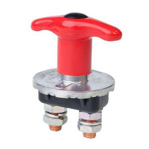 Kamar 150A 24V Battery Disconnect Switch with Red T-Handle - Light Switch