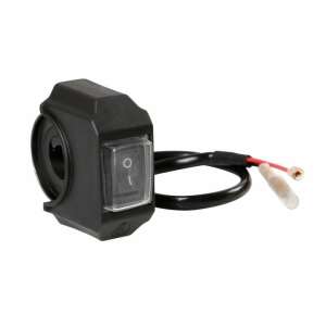 Waterproof handlebar switch for motorcycles, 12V 6A - Light Switch