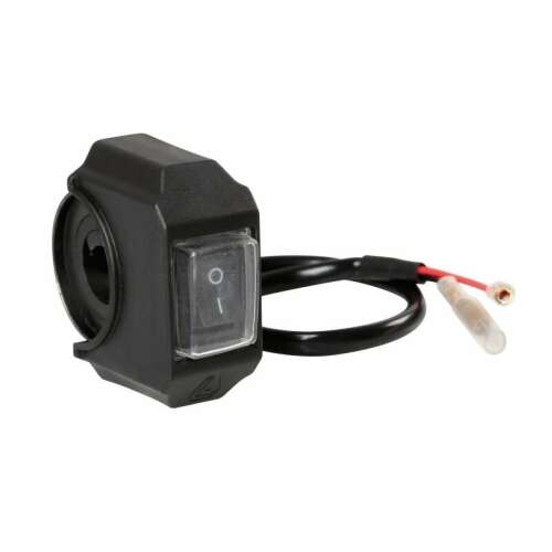 Waterproof handlebar switch for motorcycles, 12V 6A