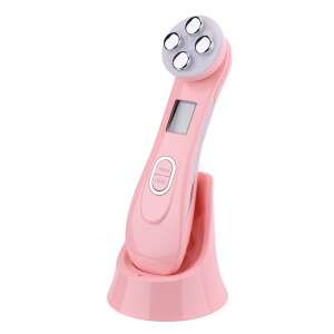 5-in-1 Facial Device, Mesotherapy and Radiofrequency, Pink