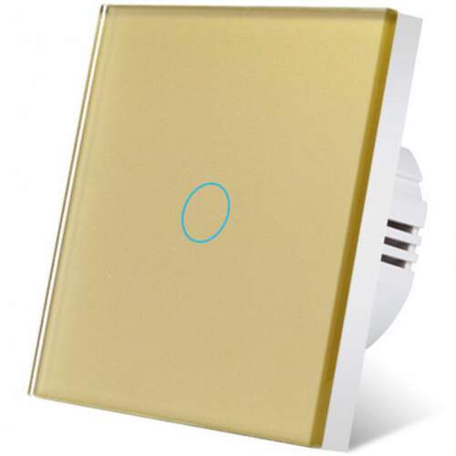 iUni LS01 Gold Glas Touch Schalter