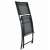 Jumi 2-seater balcony furniture set chair, black