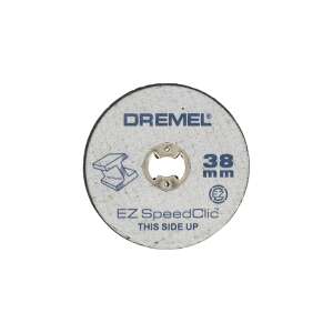 Dremel EZ SpeedClic SC456 fémvágó korong, 38 mm átmérő, fém vágására, beleértve a keményített acélt is - Dremel