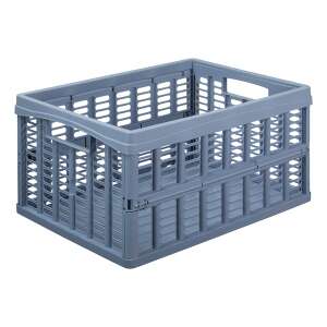 IRIS 32,5L kék összecsukható műanyag tárolókosár - Tárolás & Rendszerezés