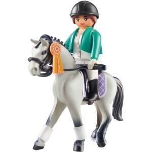 Playmobil - Lovas Versenyző és Hannoveraner Ló - Vízimalom-sorozat - 14 db