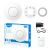 Cudy AP3000 AX3000 WiFi 6 Mesh Access Point tartozékokkal és csomagolással