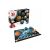 Cutie puzzle 3D Ravensburger Star Wars și planete asamblate pe o hartă galactică.