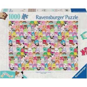 Ravensburger 1000 darabos Squishmallows puzzle, színes kollázs a Squishmallows karakterekkel - Puzzle & Kirakó