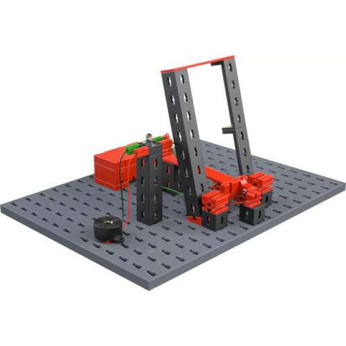 Model cu braț de ridicare din setul de construcție pentru experimente electrice Fischertechnik E-Tec Profi 571905