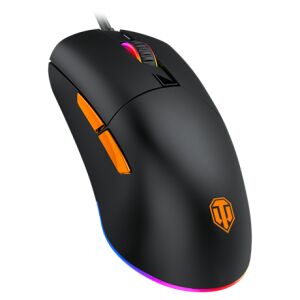Yenkee YMS WT200 INTRUDER World of Tanks gaming mouse, angled view - Mouse