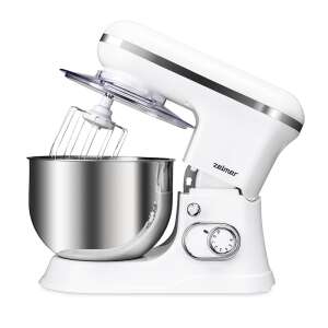 Robot de bucătărie Zelmer ZKR1350 5L alb, vedere din unghi - Roboți de bucătărie, Mașini de făcut paste, Tocatoare de bucătărie, Mașini de tocat carne și Mixere de mână