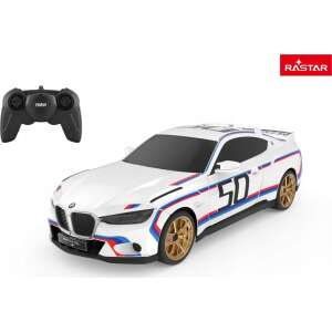 Rastar: BMW 3.0 CSL auto na diaľkové ovládanie, biela - 1:24 109769744