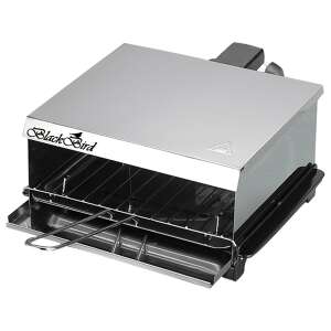 BlackBird BH1552 Retro Party Grill és Melegszendvics Sütő, 800W, Ezüst - Konyhai kisgép