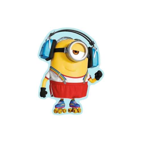 Trefl Fa Puzzle, Minyonok, 50 darabos, görkorcsolyázó Minyon, gyerek puzzle