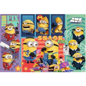 Trefl Minionki 4 160 elementów puzzle obraz - Trefl Puzzle