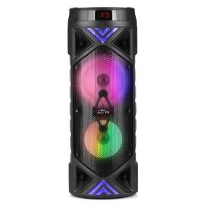 Media-Tech MT3182 Bluetooth Karaoke Party Speaker with Microphone, Black - Speaker