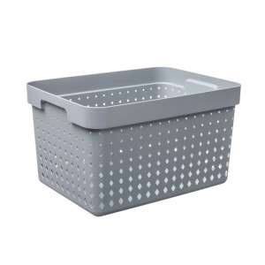 IRIS Seoul Tárolókosár 17,6L - Szürke - Tárolódoboz & kosár