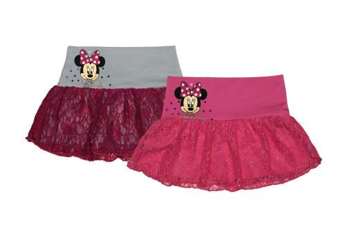 Disney csipkés Szoknya - Minnie Mouse #fehér-kék-rózsaszín 30481441
