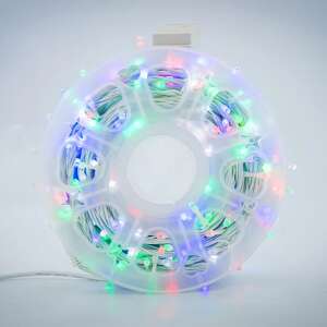 Lineáris V5 LED 50m Többszínű Fényfüzér tekercsen - Mosogatószivacs