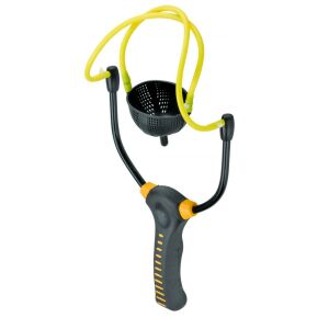 Silstar Match Master csúzli horgászathoz, tartós fémkeret, nagy tasak - Csúzli & etetőrakéta