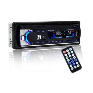 Samochodowy odtwarzacz mp3, 4x60W z Bluetooth, telefon, radio, MP3, AUX, gniazdo kart MicroSD, pilot, czarny 109820338