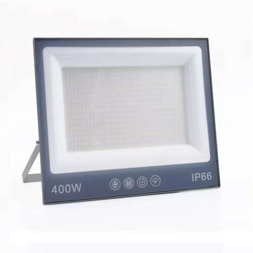 400W LED floodlight with anti-glare glass, IP66 waterproof, for outdoor and indoor use