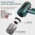 Double filtration system of handheld UV mite vacuum cleaner