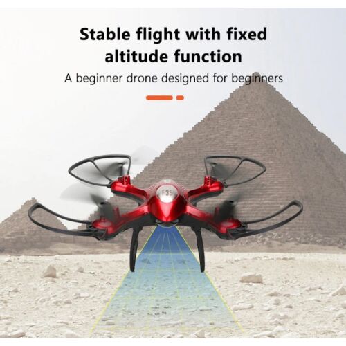 Andowl F35 4K Drone for beginners flying over pyramids