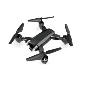 Andowl F80 Składany Dron 4K, widok pod kątem na białym tle - Nonbrand Dron