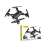 F80 4K HD folding drone with camera, black