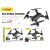 Andowl F80 4K Folding Drone with HD Camera and 360° Rotation, product overview