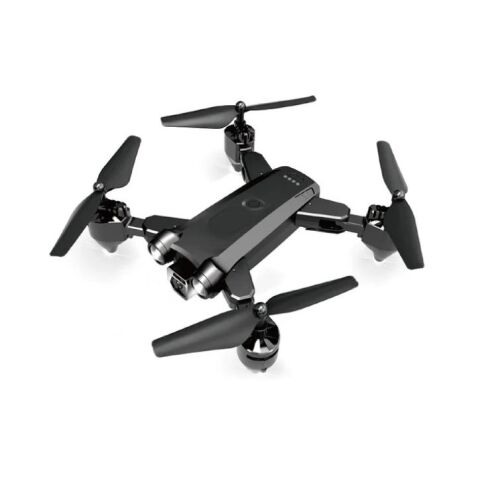 F80 Foldable 4K HD Drone with Camera and Remote Control, 360° Rotation, Black
