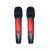 XY899 Karaoke Speaker microphones, red and black