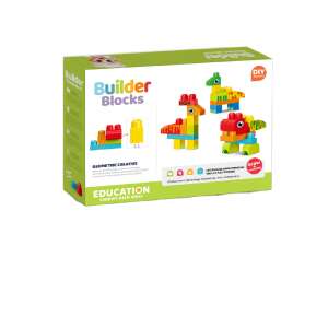 Set de construcție dinozauri STEAM Builder Blocks, 31 piese, colorat, educativ, pentru copii de la 3 ani - Jocuri creative și de construcție