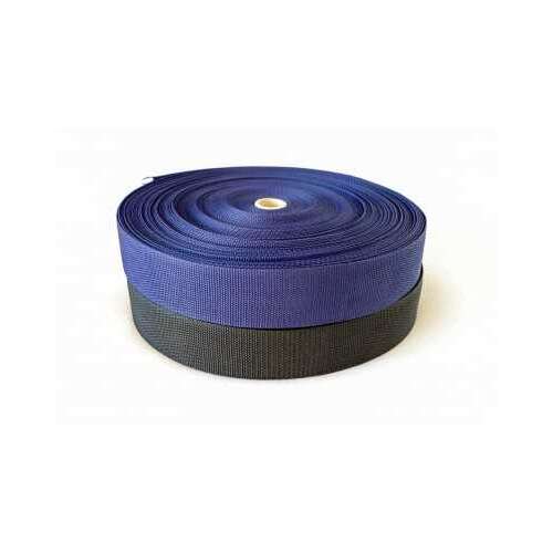 HB Milea 50 mm széles, 100 m hosszú futószárazó kötél, kék és fekete