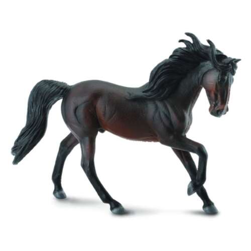 Collecta Andalúz ló figura, a brown horse figurine