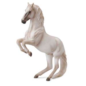Lipitan Stallion figure, white horse figurine, 11 x 14 cm - Schleich Figure