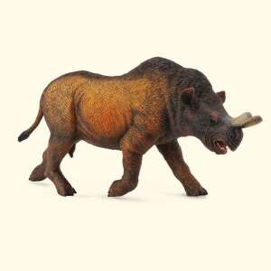 Collecta Megacerops figure, a detailed plastic model of a prehistoric rhinoceros - Collecta
